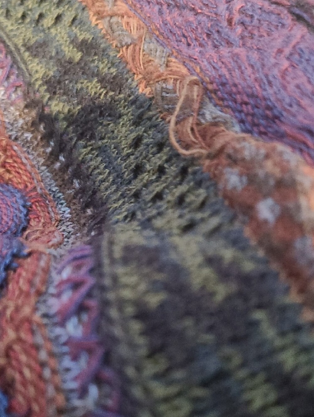 Lorenzo Multicolor Men's Crewneck Sweater — Vintage Grandpa - Picture 7 of 10